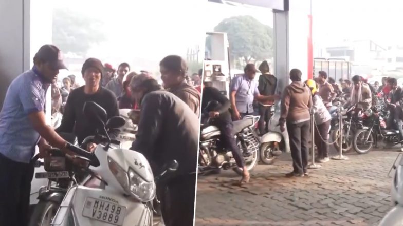 New Law on Hit and Run: हिट एंड रन कानून के खिलाफ ट्रक-बस चालकों की स्ट्राइक, नागपुर में पेट्रोल पंपों पर दिखी लंबी कतारें
