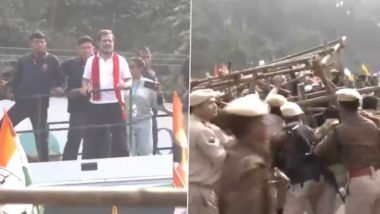 Bharat Jodo Nyaya Yatra: गुवाहाटी में पुलिस और कांग्रेस कार्यकर्ताओं में झड़प, असम में फिर से रोकी गई राहुल गांधी की यात्रा