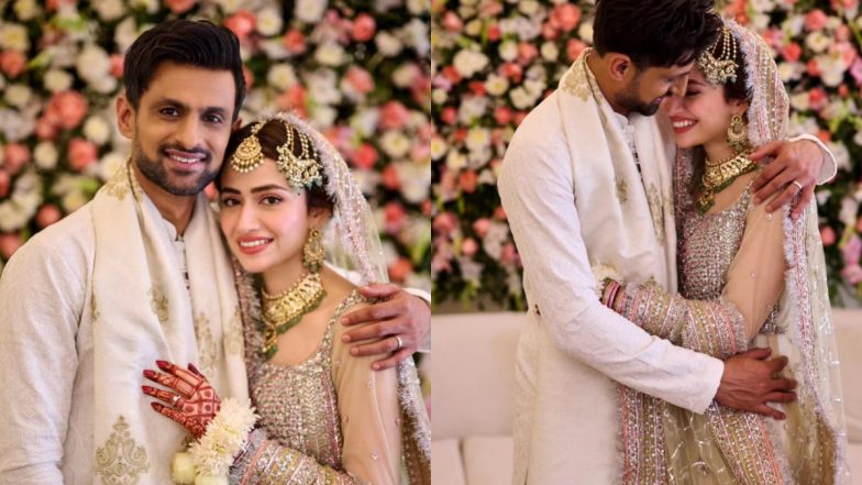 Shoaib Malik Marries Sana Javed: क्या शोएब मलिक से सानिया मिर्जा का हुआ तलाक? पाकिस्तानी क्रिकेटर ने एक्ट्रेस सना जावेद से की शादी, देखें Photo