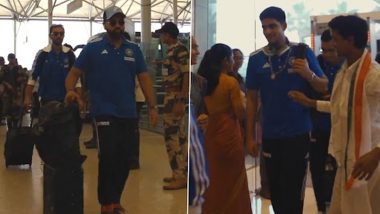 Team India Reached Vizag: इंग्लैंड के खिलाफ दूसरे टेस्ट मैच के लिए विशाखापत्तनम पहुंचीं टीम इंडिया, देखें यात्रा की खुबसूरत वीडियो