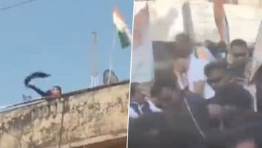 Bharat Jodo Nyay Yatra: रायबरेली पहुंची राहुल गांधी की भारत जोड़ो न्याय यात्रा, कुछ लोगों ने दिखाए काले झंडे- VIDEO