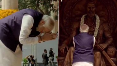 Chatrapati Shivaji Maharaj Jayanti : पीएम नरेंद्र मोदी ने कहा ' छत्रपति शिवाजी महाराज दूरदर्शी नेता, निर्भीक योध्दा और संस्कृति के रक्षक थे- देखें वीडियो