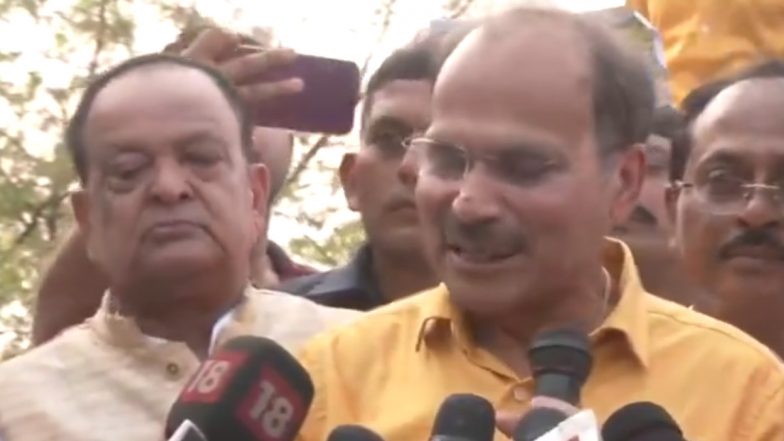 Adhir Ranjan Chowdhury Attack on BJP-TMC: बीजेपी-टीएमसी पर भड़के कांग्रेस नेता अधीर रंजन, कहा- बंगाल में सांप्रदायिक ध्रुवीकरण की हो रही कोशिश- VIDEO