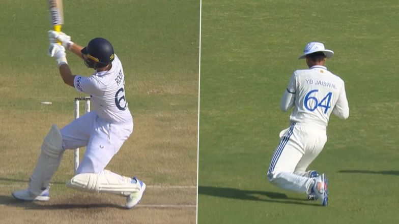 IND vs ENG: यशस्वी जयसवाल ने लपका कैच, जसप्रित बुमराह की गेंद पर जो रूट हुए आउट