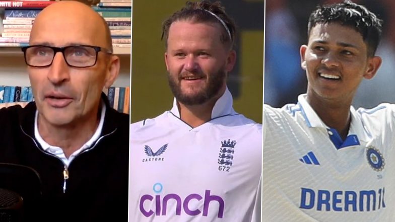 Nasser Hussain Shuts Duckett’s ‘Bazball’ Claim: यशस्वी जयसवाल के दोहरे शतक पर बेन डकेट के टिप्पणी का नासिर हुसैन ने दिया करारा जवाब, देखें वीडियो