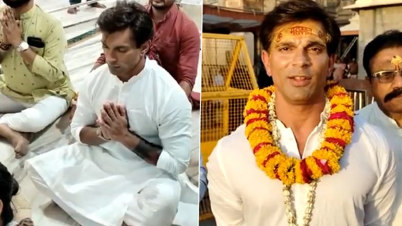 महाकाल के दर्शन करने पहुुंचे एक्&zwj;टर Karan Singh Grover, कहा- 'मेरे डीएनए में कुछ बदलाव आ गया है'