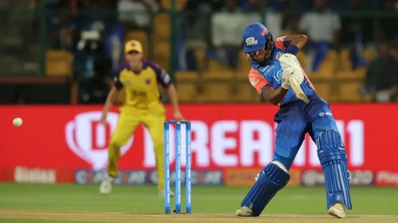 MI-W vs UP-W WPL 2024 Live Inning Updates: मुंबई इंडियंस ने यूपी वारियर्स को दिया 163 रनों का टारगेट, हेली मैथ्यूज ने खेली अर्धशतकीय पारी