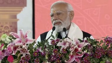 PM Modi in Gujarat: गुजरात में पीएम मोदी ने गिनाई बीजेपी सरकार की उपलब्धि, कहा- देश में 'देवकाज' और 'देशकाज' दोनों तीव्र गति से हो रहा- VIDEO