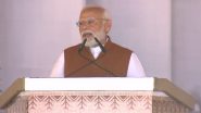 PM Modi's attack on opposition: वाराणसी में विपक्ष पर जमकर बरसे पीएम मोदी, कहा- कांग्रेस को प्रभु श्रीराम से नफरत है- VIDEO