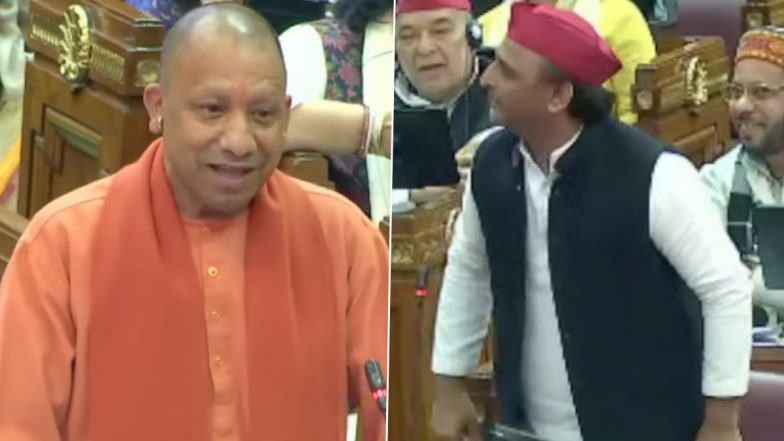 CM Yogi And Akhilesh Yadav Debate: विधानसभा में सीएम योगी और अखिलेश यादव के बीच तीखी नोकझोंक, एक दूसरे पर कसा तंज