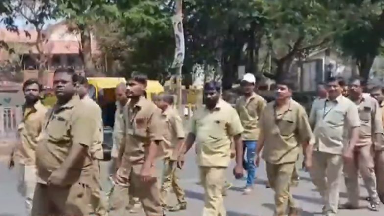 Autorikshaw Protest In Hubli: कर्नाटक के हुबली में ऑटो-रिक्शा चालकों की हिट-एंड-रन कानून को वापस लेने की मांग-देखें वीडियो