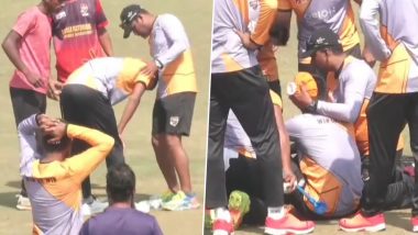 Mustafizur Rahman Injured: प्रशिक्षण सत्र के दौरान मुस्तफिजुर रहमान के सिर पर लगी चोट, तुरंत ले जाया गया अस्पताल- Video