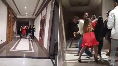 Lucknow Valentine's Day: लखनऊ में वैलेंटाइन डे पर शराब पार्टी के बाद हंगामा, बॉयफ्रेंड को लेकर दो युवतियां में मारपीट- VIDEO