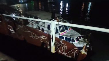 Kuwait Boat Entered In Mumbai: कुवैती नाव लेकर मुंबई में घुसे तीन भारतीय नागरिक, गेटवे ऑफ इंडिया पर संदिग्ध हालत में गिरफ्तार, देखें वीडियो