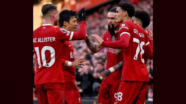 Premier League: बर्नले पर 3-1 की जीत के साथ शीर्ष पर पहुंची लिवरपूल, डियोगो जोटा, लुइस डियाज़ और डार्विन नुनेज ने दागे गोल