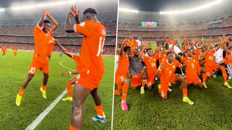 AFCON 2023 Final: आइवरी कोस्ट ने नाइजीरिया पर 2-1 से दर्ज की जीत, खिलाड़ियों ने क्रिस्टियानो रोनाल्डो के 'SIUUU' जश्न का किया प्रदर्शन; देखें वीडियो