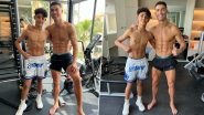Cristiano Ronaldo With His Son In Gym: क्रिस्टियानो रोनाल्डो ने अपने बेटे के साथ जिम में दिखाए सिक्स पैक एब्स, सोशल मीडिया पर फोटो हुआ वायरल