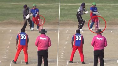 'Unplayable' Ball Turns To Hit Stumps: इतना बड़ा टर्न, ऐसी गेंद क्रिकेट में शायद ही आपने देखी होगी, बल्लेबाज को चकमा दे जा लगी स्टंप पर; देखें वीडियो