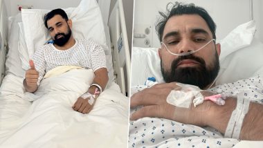 Mohammed Shami Picture From Hospital Bed: मोहम्मद शमी ने सफल सर्जरी के बाद अस्पताल के बिस्तर से साझा की तस्वीर, देखें पोस्ट