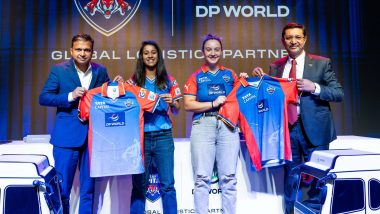 Delhi Capitals Unevil Jersey For WPL 2024: दिल्ली कैपिटल्स ने महिला टीम की जर्सी का किया अनावरण, DP वर्ल्ड होगा टाइटल पार्टनर