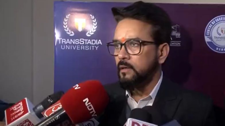 भाजपा के लिए सर्वोपरि है संविधान, पूरे किए वादे: अनुराग ठाकुर