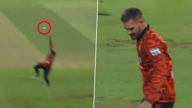 Aiden Markram Brilliant Flying Catch Video: SA20 लीग में एडेन मार्कराम ने हवे में उड़कर एक हाथ से लपका शानदार कैच, बल्लेबाज हैरान; देखें वीडियो