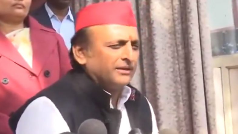 भगवान राम को लाने वाले धर्म और राम का अपमान कर रहे हैं : अखिलेश यादव