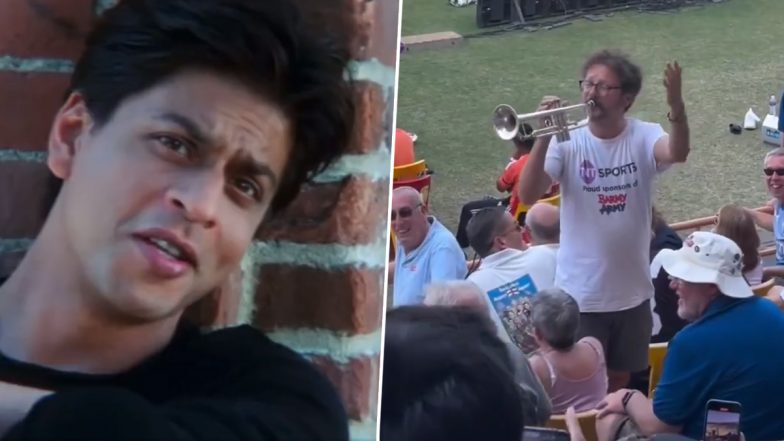 English Fan’s Sings Hindi Song At Rajkot Stadium: चौथे टेस्ट के दौरान ब्रिटिश फैन ने जीता दर्शकों का दिल, 'कल हो ना हो' के प्रस्तुति के समय इमोशनल हुए दर्शक, देखें वायरल वीडियो