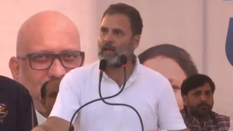 Rahul Gandhi Attack on Modi Government: राहुल गांधी ने केंद्र सरकार पर साधा निशाना, कहा-  किसान, मजदूर और गरीब को किया जा रहा परेशान- VIDEO