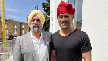 MS Dhoni’s In Gurdwara Khalsa Jatha: खालसा जत्था ब्रिटिश द्वीप यात्रा में एमएस धोनी, वायरल हुई तस्वीर