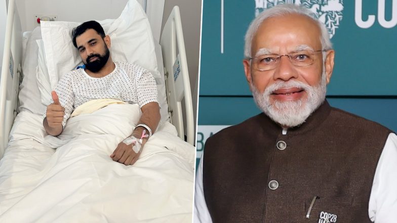 PM Modi Wishes Shami To Speedy Recovery: 'मुझे विश्वास है आप इस चोट पर काबू पा लेंगे', पीएम मोदी ने की मोहम्मद शमी के अच्छे स्वास्थ्य की कामना, देखें पोस्ट