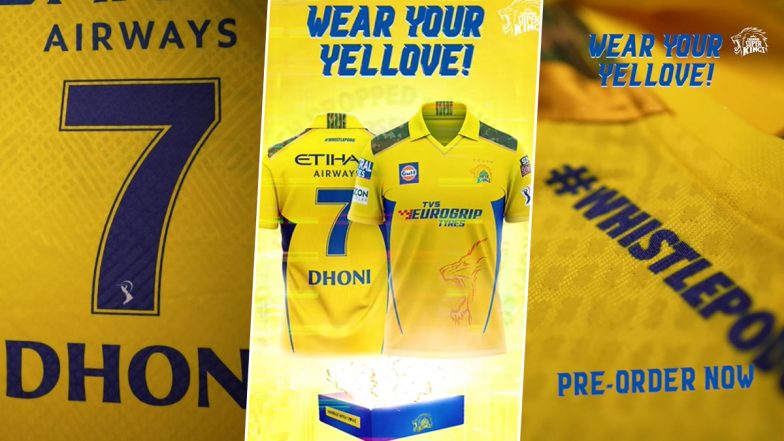 CSK Unveil Jersey For IPL 2024: चेन्नई सुपर किंग्स ने आईपीएल के लिए अपनी नई जर्सी का किया अनावरण, देखें वीडियो