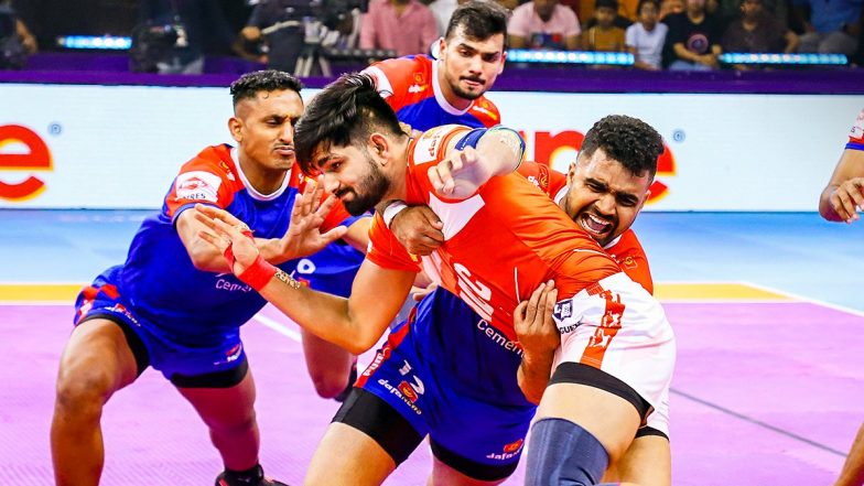 Pro Kabaddi 2023-24 Play-Offs: दूसरे एलिमिनेटर में हरियाणा स्टीलर्स ने गुजरात जायंट्स को हराकर सेमीफाइनल में अपनी जगह की पक्की, विनय ने लगाया सुपर 10