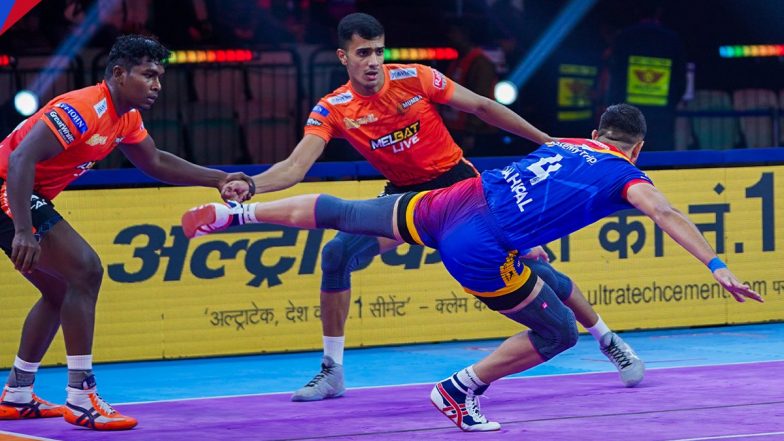 PKL 10: सुमित के हाई 5 से यूपी योद्धाओं की यू मुंबा पर महत्वपूर्ण जीत, प्लेऑफ की दौड़ में मिली लाइफलाइन
