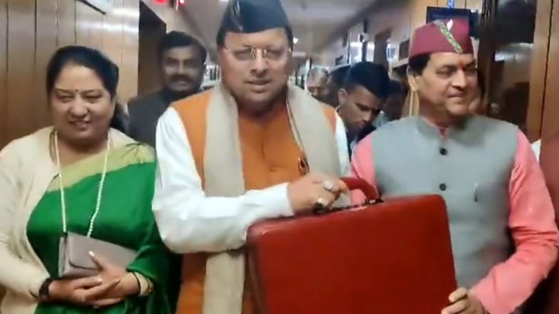 Uttarakhand Budget 2024: धामी सरकार ने पेश किया ₹89230.07 हजार करोड़ का बजट, कहा- चरणबद्ध ढंग से योजनाओं को जमीन पर उतारेंगे- VIDEO