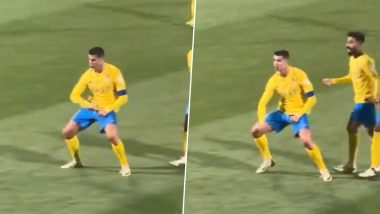 Cristiano Ronaldo Obscene Gesture: क्रिस्टियानो रोनाल्डो ने लियोनेल मेस्सी का नाम जप रहे प्रशंसकों को किया अश्लील इशारा, वीडियो हुआ वायरल