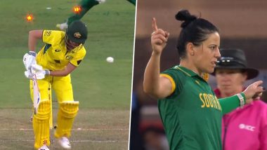 AUS-W vs SA-W 2nd ODI 2024: बेथ मूनी को आउट करने के लिए मैरिज़ेन कप्प ने डाली खतरनाक इन-स्विंग डिलीवरी, वीडियो हुआ वायरल