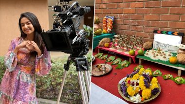 Anushka Sen ने वैलेंटाइन डे के मौके पर फैंस को दिया बड़ा सरप्राइज, बड़ी फिल्म की शूटिंग में वस्त हैं एक्ट्रेस (View Pics)