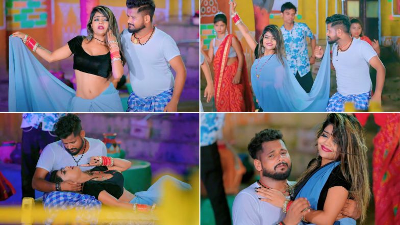 Bhojpuri Song Beniya Dola Da: भोजपुरी गाना 'बेनिया डोला दा' ने मचाया धमाल, Tuntun Yadav और Khushi Kakar की सिजलिंग केमिस्ट्री ने लगाया हॉटनेस का तड़का (Watch Video)