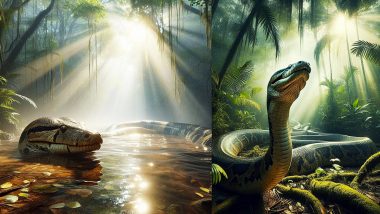 Biggest Anaconda Video: नया रिकॉर्ड! अमेजन के जंगल में मिला दुनिया का सबसे बड़ा सांप, वीडियो में देखें 25 फीट का ग्रीन एनाकोंडा