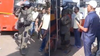 Bomb Found in MSRTC Bus: नागपुर में MSRTC की बस में जिंदा बम मिलने से हड़कंप, मौके पर BDDS की टीम मौजूद- VIDEO