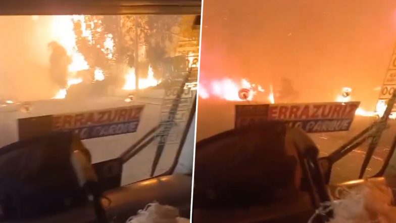 Central Chile Wildfire: मध्य चिली के जंगल में आग का तांडव, करीब 10 लोगों की मौत; 1,000 से अधिक घर नष्ट (Watch Video)