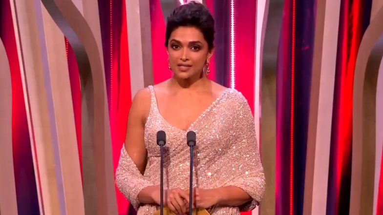 BAFTA Film Awards 2024: दीपिका पादुकोण ने 'बाफ्टा' में साड़ी लुक में मचाई धूम, 'द ज़ोन ऑफ इंटरेस्ट' को दिया सर्वश्रेष्ठ विदेशी फिल्म का पुरस्कार (Watch Video)