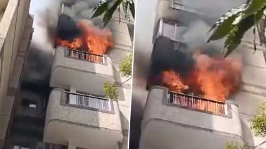 Delhi Fire: द्वारका इलाके में रेसिडेंशियल बिल्डिंग में लगी भीषण आग, जान बचाने के लिए दो महिलाएं इमारत से नीचे कूदी, अस्पताल में एक की मौत- VIDEO