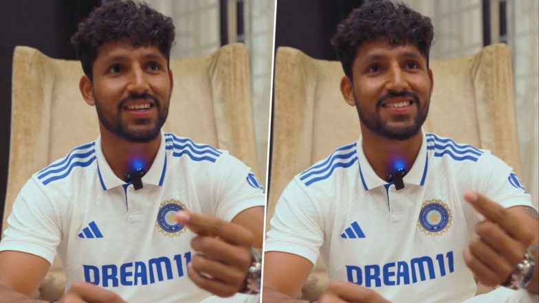 Dhruv Jurel Wishes To Meet MS Dhoni: एमएस धोनी से मिलने की ख्वाब सजाएं रांची पहुंचें ध्रुव जुरेल, इंग्लैंड के खिलाफ खेलेंगे चौथा टेस्ट, थाला के बारे में कही बड़ी बात, देखें वीडियो