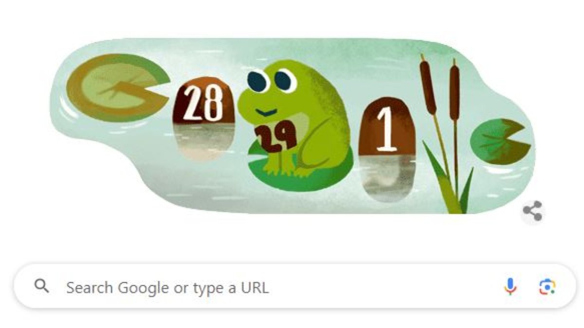 Leap Day 2025 Google Doodle गूगल सेलिब्रेट कर रहा है लीप डे, इस दिन के