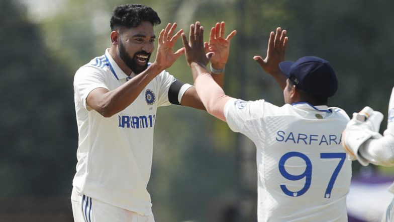 IND vs ENG 3rd Test: भारतीय गेंदबाजों की आंधी में उड़े इंग्लिश बल्लेबाज, महज 319 पर सिमटी इंग्लैंड की पूरी टीम; मोहम्मद सिराज ने चटकाए 4 विकेट