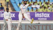 Jasprit Bumrah Rested: इंग्लैंड के खिलाफ चौथे टेस्ट से पहले जसप्रीत बुमराह को दिया गया आराम, टीम इंडिया के साथ नहीं पहुंचे रांची, केएल राहुल भी हुए बाहर, देखें वीडियो