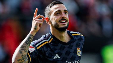 Striker Joselu Ruled Out: चोटिल खिलाड़ियों से परेशान रियल मैड्रिड, स्ट्राइकर जोसेलु टखने की हड्डी में सूजन के कारण तीन सप्ताह के लिए बाहर