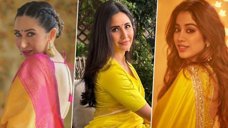 Saraswati Puja 2024 Style Guide: इन बॉलीवुड हसीनाओं से सीखें बसंत पंचमी पर साड़ी को स्टाइल करने का हुनर, आपका लुक होगा सबसे अलग और खास!